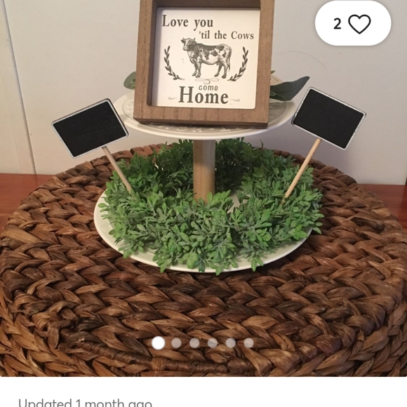 Cow home decor - Picture 2 of 2